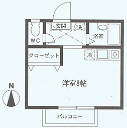 間取図画像 ワンルーム