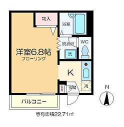 ラフィネ岡安 1階