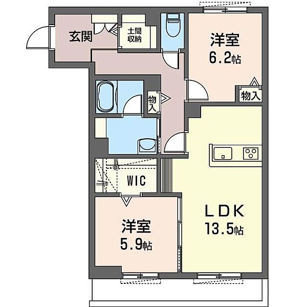 画像2:間取図