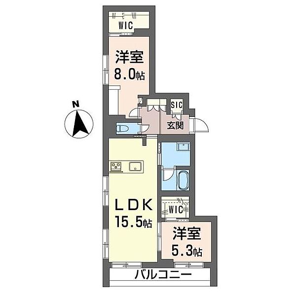 同じ建物の物件間取り写真 - ID:211047208736