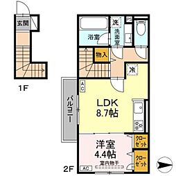 エスペランサ(元橋本町) 2階