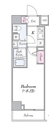 ラフィスタ中板橋 1Kの間取図画像