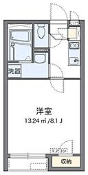レオネクストスプレンドーレ 2階1Kの間取り