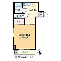 ぶるーハイツ 4階