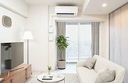 リビオメゾン新宿West 13階2LDKのリビング/ダイニング