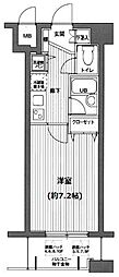 ガラ・ステージ京橋 1Kの間取図画像