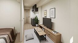 デュオメゾン渋谷松濤 2階1DKのリビング/ダイニング