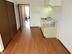 JR横浜線 淵野辺駅 徒歩31分の賃貸マンション 3階2DKのリビング/ダイニング