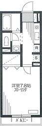 パルコートジュネス 1Kの間取図画像
