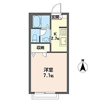 アンジェラ 00102 ｜ 埼玉県川口市並木２丁目41-22（賃貸アパート1K・1階・23.10㎡） その2