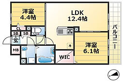 フェーブ六甲 2階
