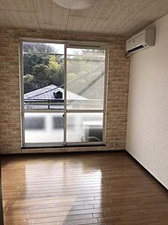 京王高尾線 狭間駅 徒歩6分の賃貸アパート 2階2DKのリビング/ダイニング