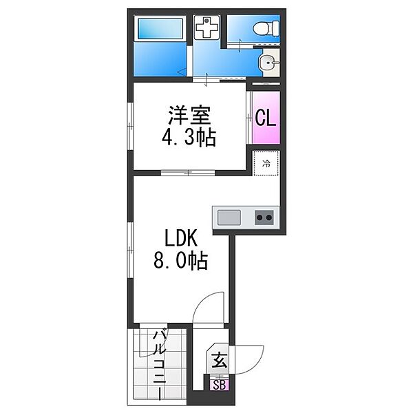 同じ建物の物件間取り写真 - ID:227080755062