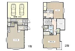 柏井貸家 1階1LDKの間取り