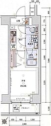 VERXEEDYOKOHAMAPORTO 1Kの間取図画像