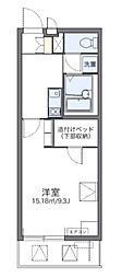 レオパレスソレーユ 1Kの間取図画像