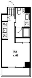 Seawave東綾瀬 ワンルームの間取図画像