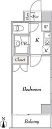 フォレシティ秋葉原 1Kの間取図画像