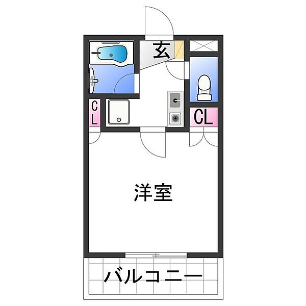 同じ建物の物件間取り写真 - ID:230027349486