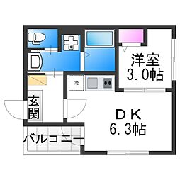 ハーモニーテラス東中川 1階