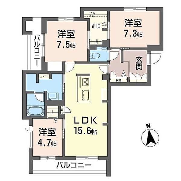 画像2:間取図