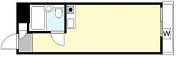 JLBグランエクリュ氷川台 ワンルームの間取図画像