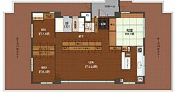 グレイスコート 3LDKの間取図画像
