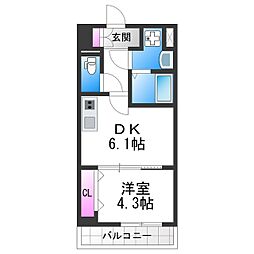 メイクス天王寺南 4階/-