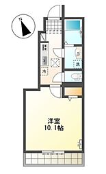 間取図画像 1K