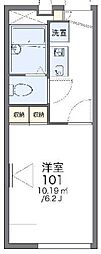 レオパレスサフィニア 1Kの間取図画像