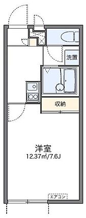 レオパレスアースリー生田_間取り_0