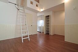 阪神なんば線 千鳥橋駅 徒歩7分の賃貸アパート 2階ワンルームのリビング/ダイニング