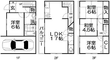 間取り：227100225395