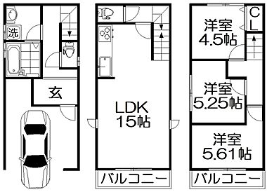 間取り：227103915953