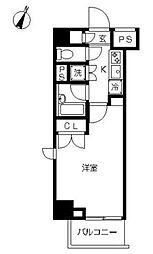 スカイコート板橋区役所前 1Kの間取図画像