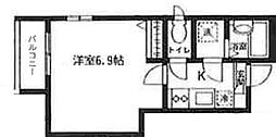 COURTCLEMENT 1Kの間取図画像