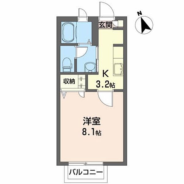 同じ建物の物件間取り写真 - ID:206002466972