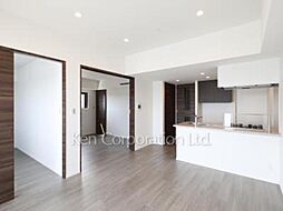 ザ・パークハビオ恵比寿プレイス 7階2LDKのリビング/ダイニング