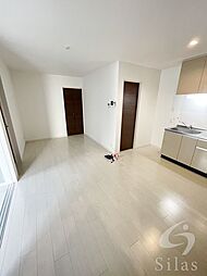 南海線 天下茶屋駅 徒歩7分の賃貸アパート 3階2LDKのリビング/ダイニング