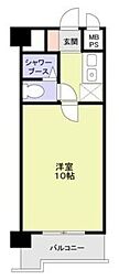 スミノ藤沢 1Kの間取図画像
