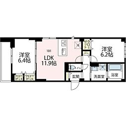 ニューグランデュールII 2階/-