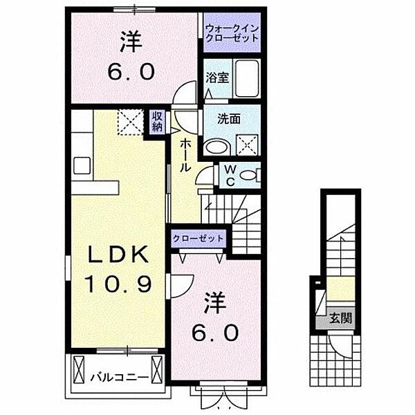 同じ建物の物件間取り写真 - ID:222016435107