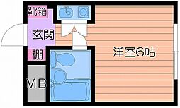 アムズ城北 2階