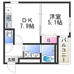 フジパレス平野上町ウエスト 1階