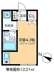 フラッツ金町 1階