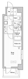 文京本駒込レジデンス 1Kの間取図画像