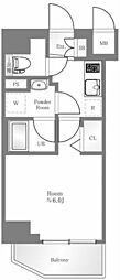 SHOKENResidence横浜伊勢町 1Kの間取図画像
