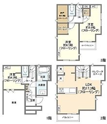 Kolet町屋東#04 1階3SLDKの間取り
