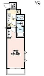 ピアコートTM大泉学園壱番館 1Kの間取図画像