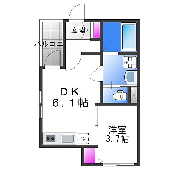 画像2:間取図